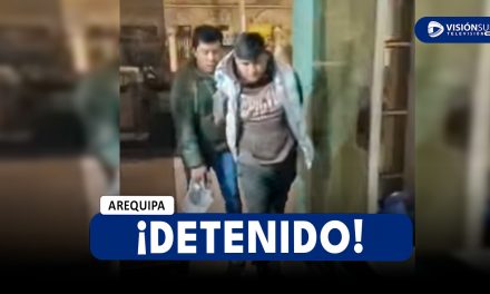 AREQUIPA: DETIENEN A VARÓN CON ARMA DE FUEGO DURANTE OPERATIVO DE LA PNP EN UCHUMAYO