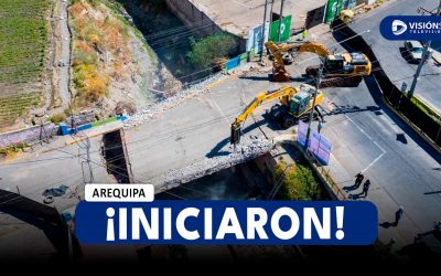 AREQUIPA: INICIAN DEMOLICIÓN DEL PUENTE ERNESTO GUNTHER CON UN COSTO DE PROYECTO MAYOR DE S/2 MILLONES
