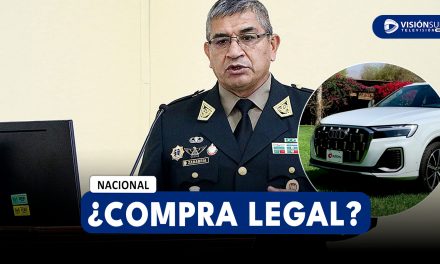 AREQUIPA: “¿PARA CUMPLIR MIS ACTIVIDADES VENGO EN BICICLETA?” DIJO EL COMANDATE GENERAL DE LA PNP TRAS CUESTIONAMIENTO DE AUTOS DE LUJO