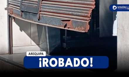 AREQUIPA: DELINCUENTES FUERZAN PUERTA DE BOTICA Y SE LLEVAN MÁS DE S/5 MIL EN EFECTIVO Y OBJETOS DE VALOR
