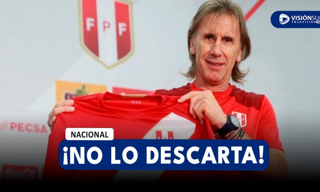 NACIONAL: RICARDO GARECA NO DESCARTA NUEVAMENTE SER TÉCNICA DE LA SELECCIÓN PERUANA
