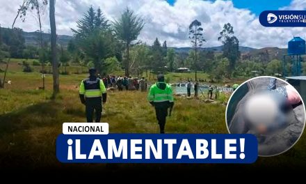 NACIONAL: ENCUENTRAN EL CUERPO SIN VIDA DE UNA MUJER AL INTERIOR DE UN RESERVORIO DE AGUA EN CAJAMARCA