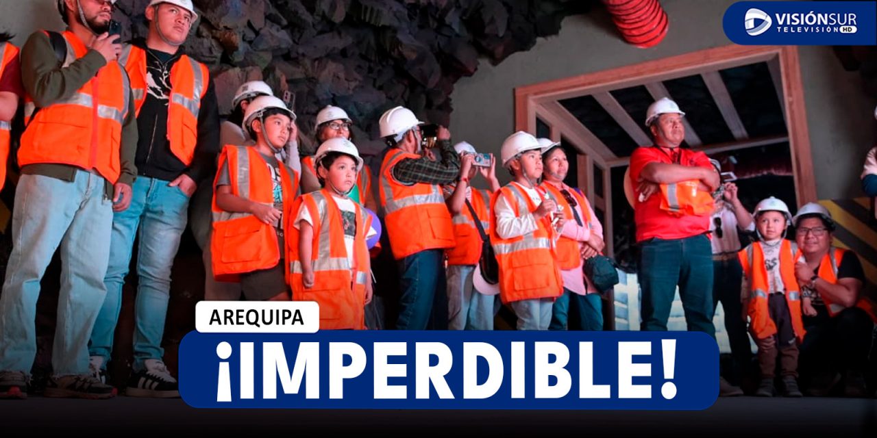 AREQUIPA: ¡IMPERDIBLE EN LA FERIA AREQUIPA 2025! CONOCE LA MINA MODELO QUE FASCINA A GRANDES Y CHICOS