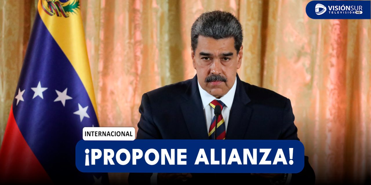INTERNACIONAL: MADURO PROPONE ALIANZA CON PRESIDENTE DE COLOMBIA Y POLÍTICOS RECHAZAN ESTA DECISIÓN