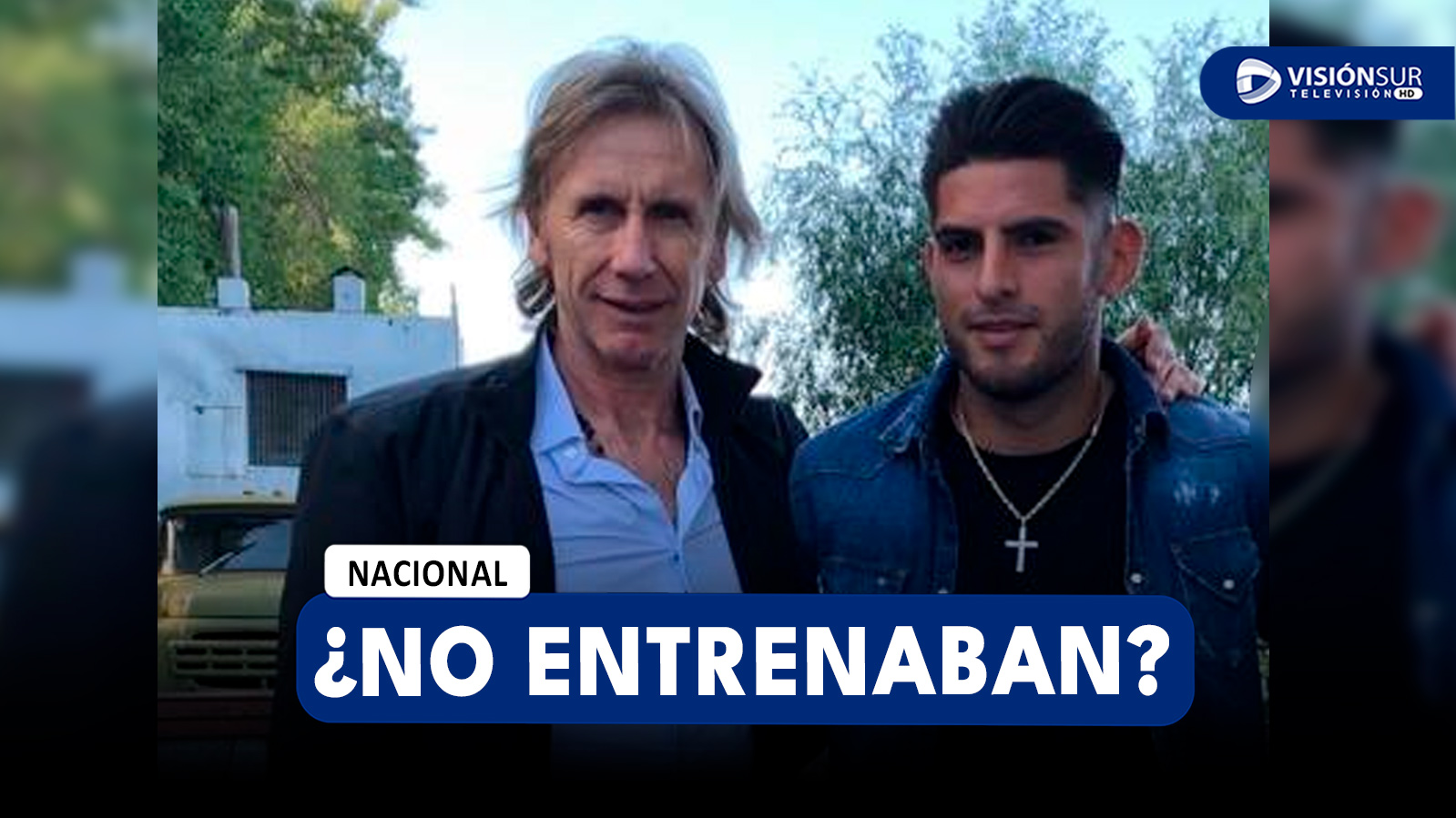 NACIONAL: ZAMBRANO DICE QUE DURANTE ÉPOCA GARECA NO HACÍAN NADA EN LOS ENTRENAMIENTOS PERO LOS RESULTADOS SE DABAN