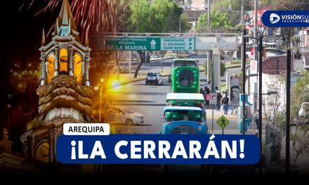 AREQUIPA: CERRARÁN LA AV. LA MARINA DEBIDO A LA REALIZACIÓN DE LA SERENATA POR LOS 485° ANIVERSARIO DE AREQUIPA