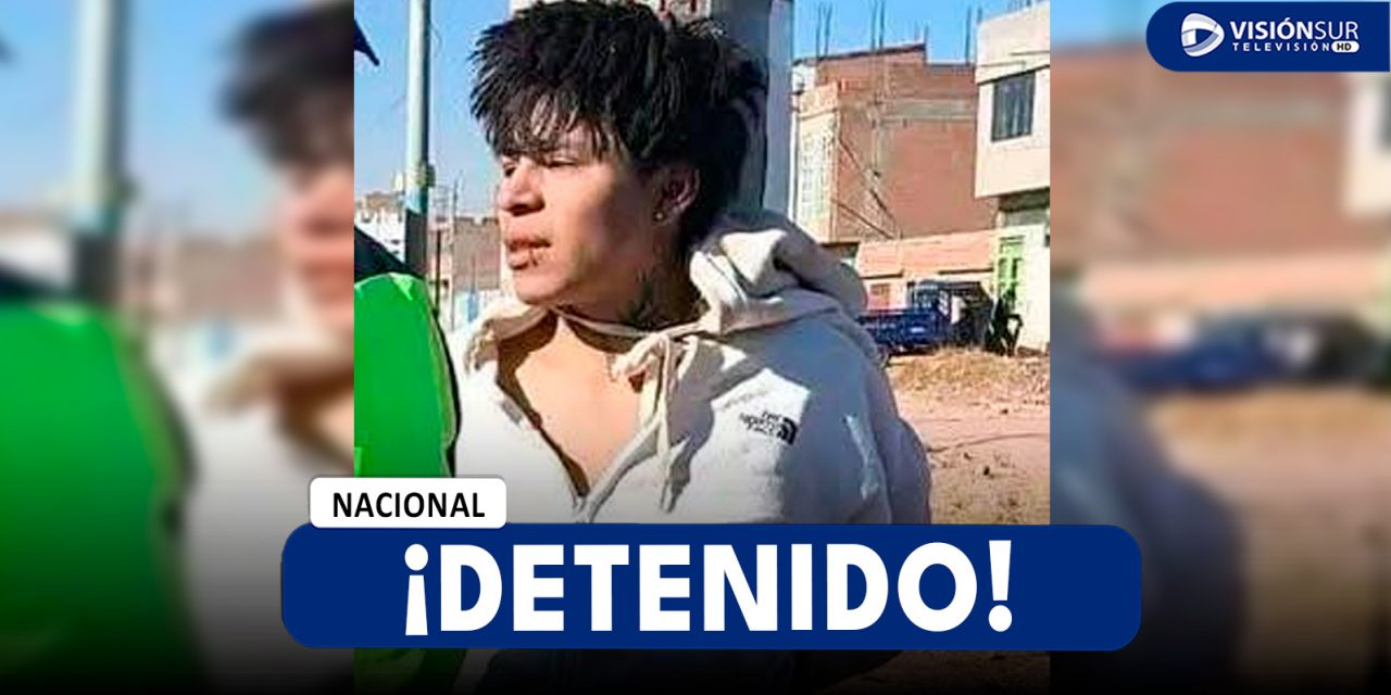 NACIONAL: VECINOS DE LA URB. SANTIAGO APAZA DETIENEN A VARÓN SOSPECHOSO Y ES ENTREGADO A LA POLICÍA