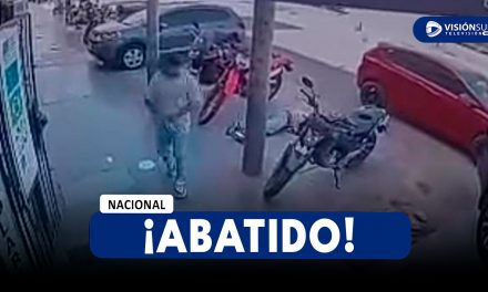 NACIONAL: VARÓN PIERDE LA VIDA TRAS SER ABATIDO POR SEGURIDAD A LAS FUERAS DE UNA CASA DE CAMBIO EN TRUJILLO