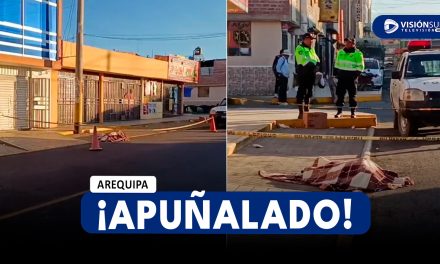 AREQUIPA: ASESINAN DE MÚLTIPLES PUÑALADAS A JOVEN TRABAJADOR EN EL PEDREGAL