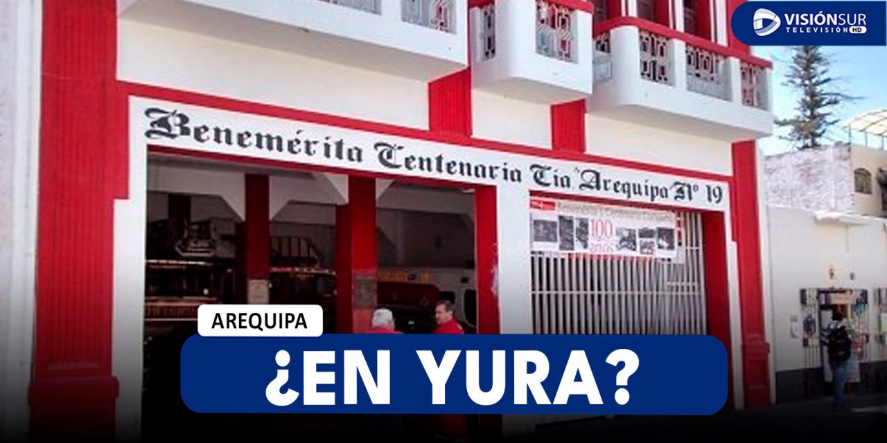 AREQUIPA: ALCALDESA DE YURA EXIGE AGILIZACIÓN DEL PROYECTO PARA LA CONSTRUCCIÓN DE UNA COMPAÑÍA DE BOMBEROS EN EL DISTRITO