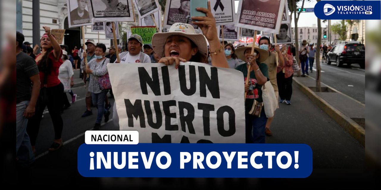 NACIONAL: PROPONEN PROYECTO DE LEY PARA DARLES BENEFICIOS A FAMILIARES DE VÍCTIMAS MORTALES DURANTE PROTESTAS