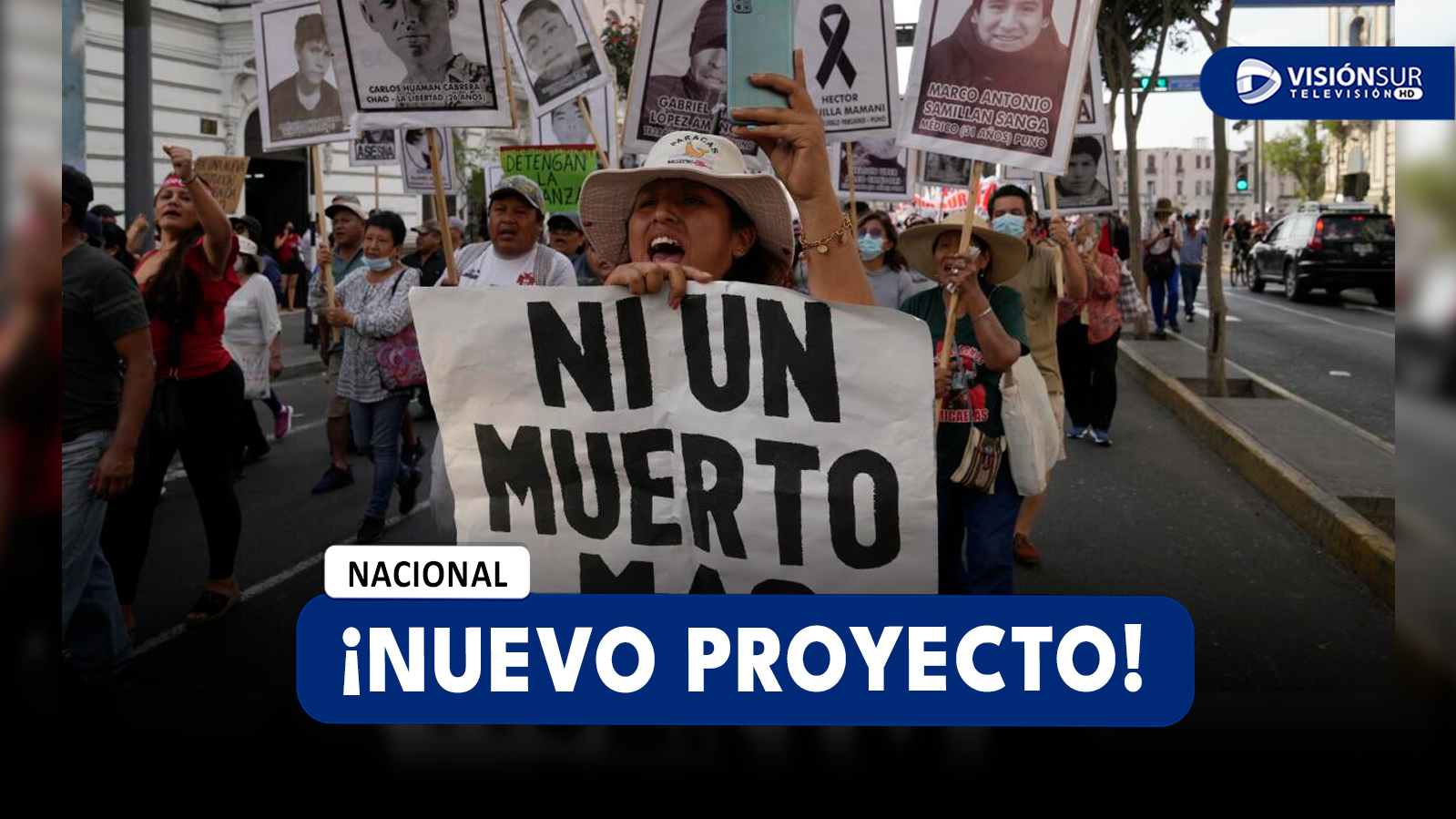 NACIONAL: PROPONEN PROYECTO DE LEY PARA DARLES BENEFICIOS A FAMILIARES DE VÍCTIMAS MORTALES DURANTE PROTESTAS