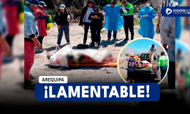 AREQUIPA: ENCUENTRAN EL CUERPO SIN VIDA DE JOVEN CUZQUEÑO QUE FUE REPORTADO COMO DESAPARECIDO