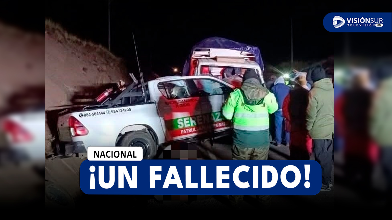 NACIONAL: FUERTE CHOQUE EN LA VÍA JULIACA – AYAVIRI DEJA UNA PERSONA SIN VIDA Y VARIOS HERIDOS