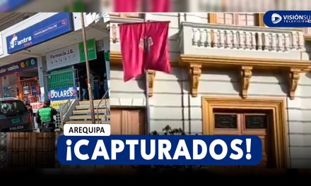 AREQUIPA: ¡CAE BANDA LIMEÑA QUE ROBÓ CASA DE CAMBIO EN SOLO 45 SEGUNDOS!