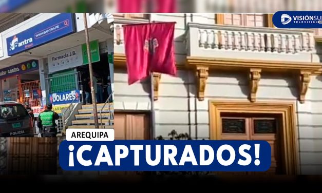 AREQUIPA: ¡CAE BANDA LIMEÑA QUE ROBÓ CASA DE CAMBIO EN SOLO 45 SEGUNDOS!