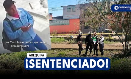 AREQUIPA: SENTENCIAN A SEIS MESES DE PRISIÓN PREVENTIVA A VARÓN ACUSADO DE ASESINAR A UNA MUJER EN MARZO DEL 2023