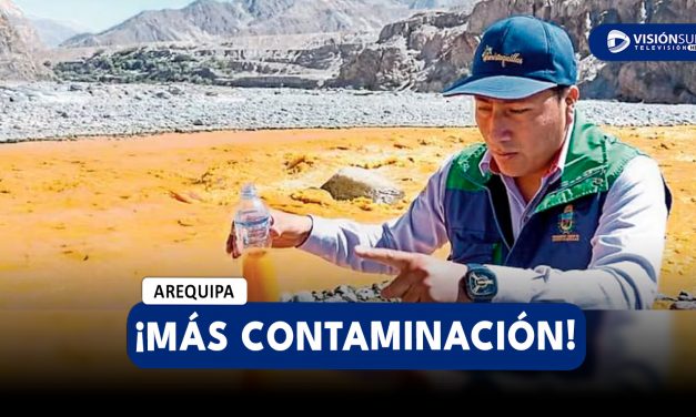 AREQUIPA: POBLADORES DENUNCIAN CONTAMINACIÓN DEL RÍO TAMBO POR PARTE DE LA MINERA ARUNTANI