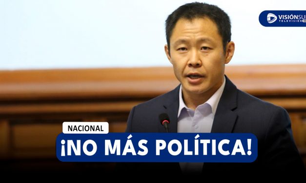 NACIONAL: KENJI FUJIMORI ASEGURA QUE NO PARTICIPARÁ EN LAS ELECCIONES DEL 2026 NI APOYARÁ NINGÚN PARTIDO POLÍTICO