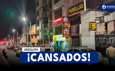 AREQUIPA: VECINOS DE LA AV. LOS INCAS CLAMAN POR MÁS SEGURIDAD TRAS VIOLENTO ASALTO A HOTEL