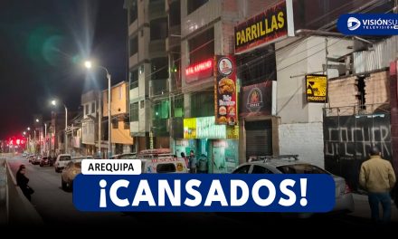 AREQUIPA: VECINOS DE LA AV. LOS INCAS CLAMAN POR MÁS SEGURIDAD TRAS VIOLENTO ASALTO A HOTEL