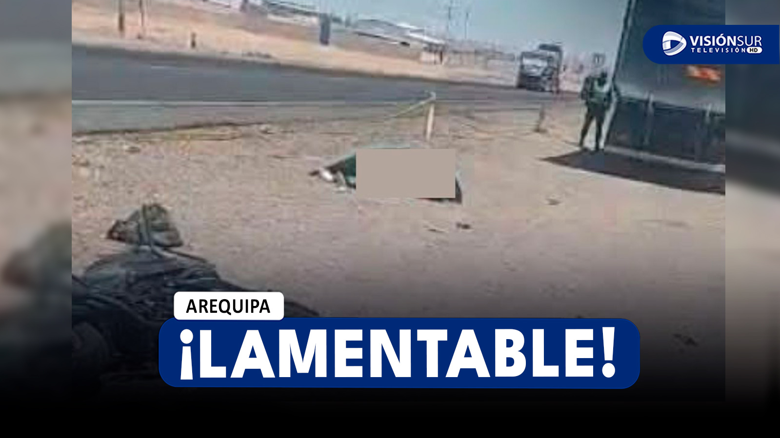 AREQUIPA: DOS JÓVENES MUEREN TRAS CHOCAR MOTO CONTRA VOLQUETE EN LA JOYA