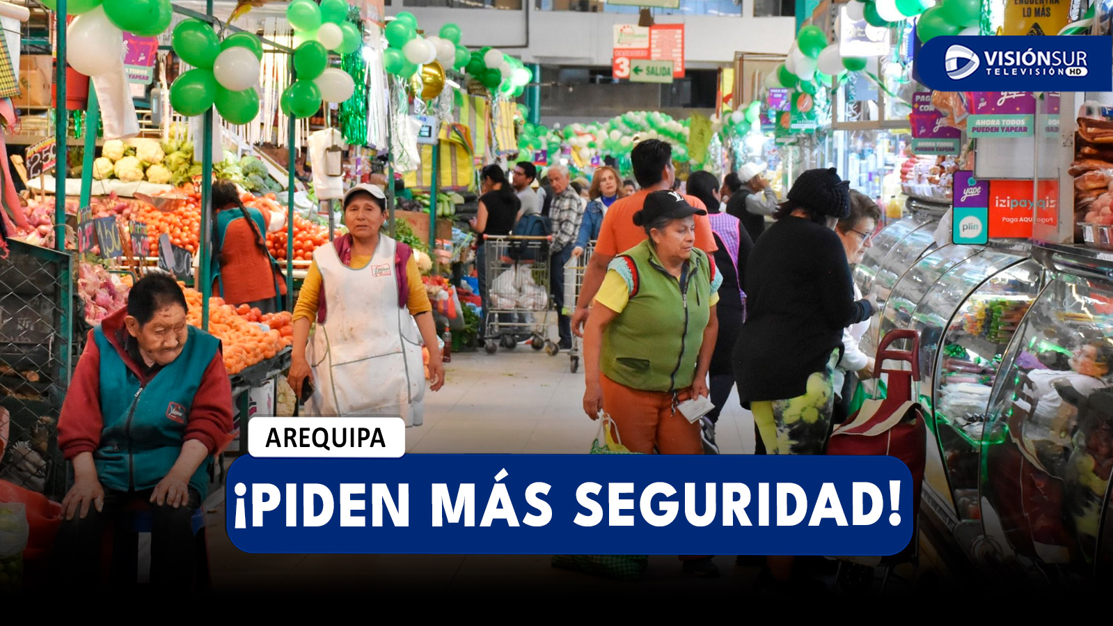 AREQUIPA: COMERCIANTES DE AREQUIPA DENUNCIAN EXTORSIONES Y EXIGEN MAYOR SEGURIDAD A LAS AUTORIDADES