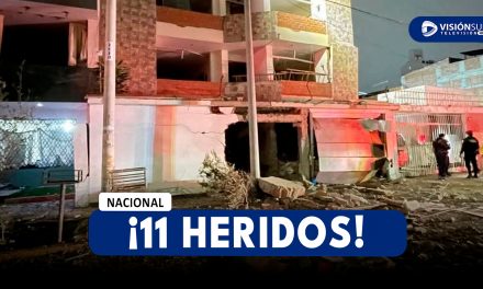 NACIONAL: DETONAN ARTEFACTO EXPLOSIVO EN URBANIZACIÓN DE TRUJILLO Y DEJA 11 PERSONAS HERIDAS