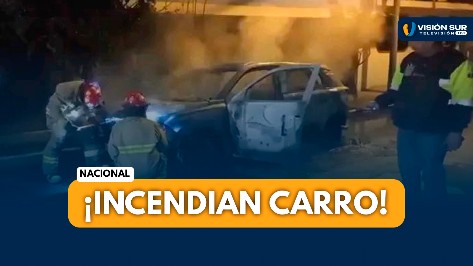 NACIONAL: DELINCUENTES INCENDIAN VEHÍCULO DE ALTO MANDO POLICIAL EN APARENTE ACTO DE REPRESALIA EN LIMA