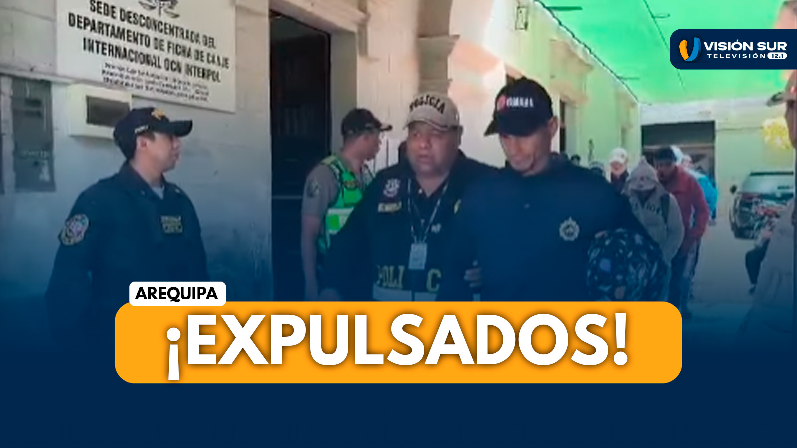 AREQUIPA: EXPULSAN A SEIS EXTRANJEROS DURANTE OPERATIVO MIGRATORIO EN EL TERMINAL TERRESTRE DE HUNTER