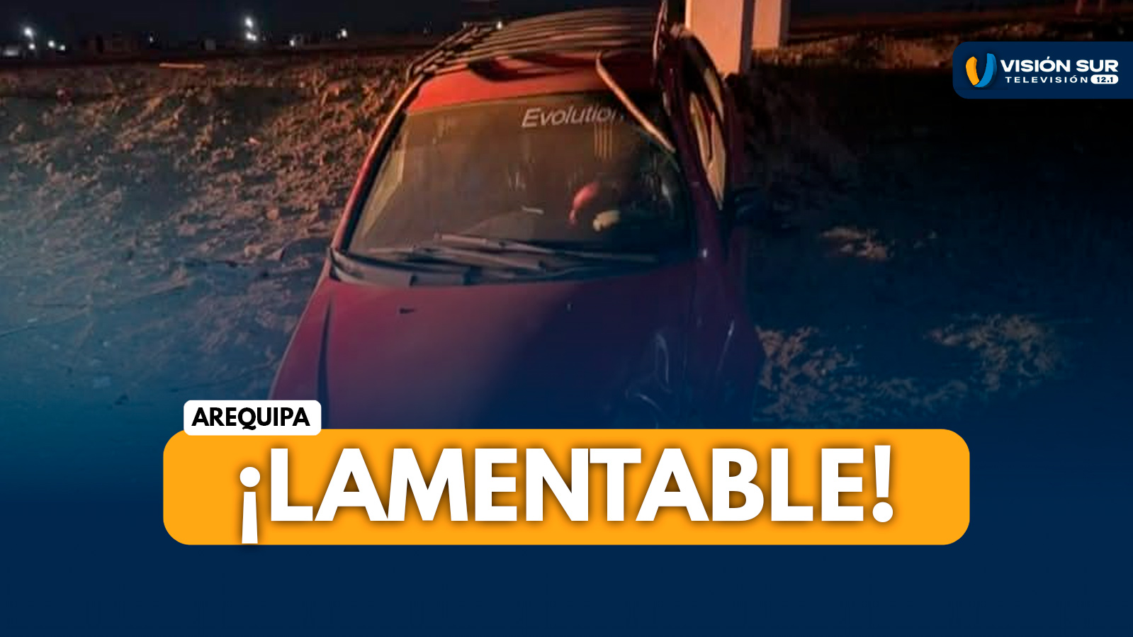 AREQUIPA: VARÓN PIERDE LA VIDA TRAS SER ARROLLADO POR VEHÍCULO EN LA CARRETERA PANAMERICANA SUR