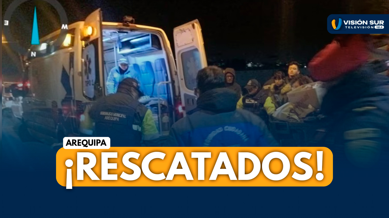 AREQUIPA: RESCATAN A DOS JÓVENES QUE CAYERON AL RÍO CHILI DESDE EL PUENTE BOLOGNESI