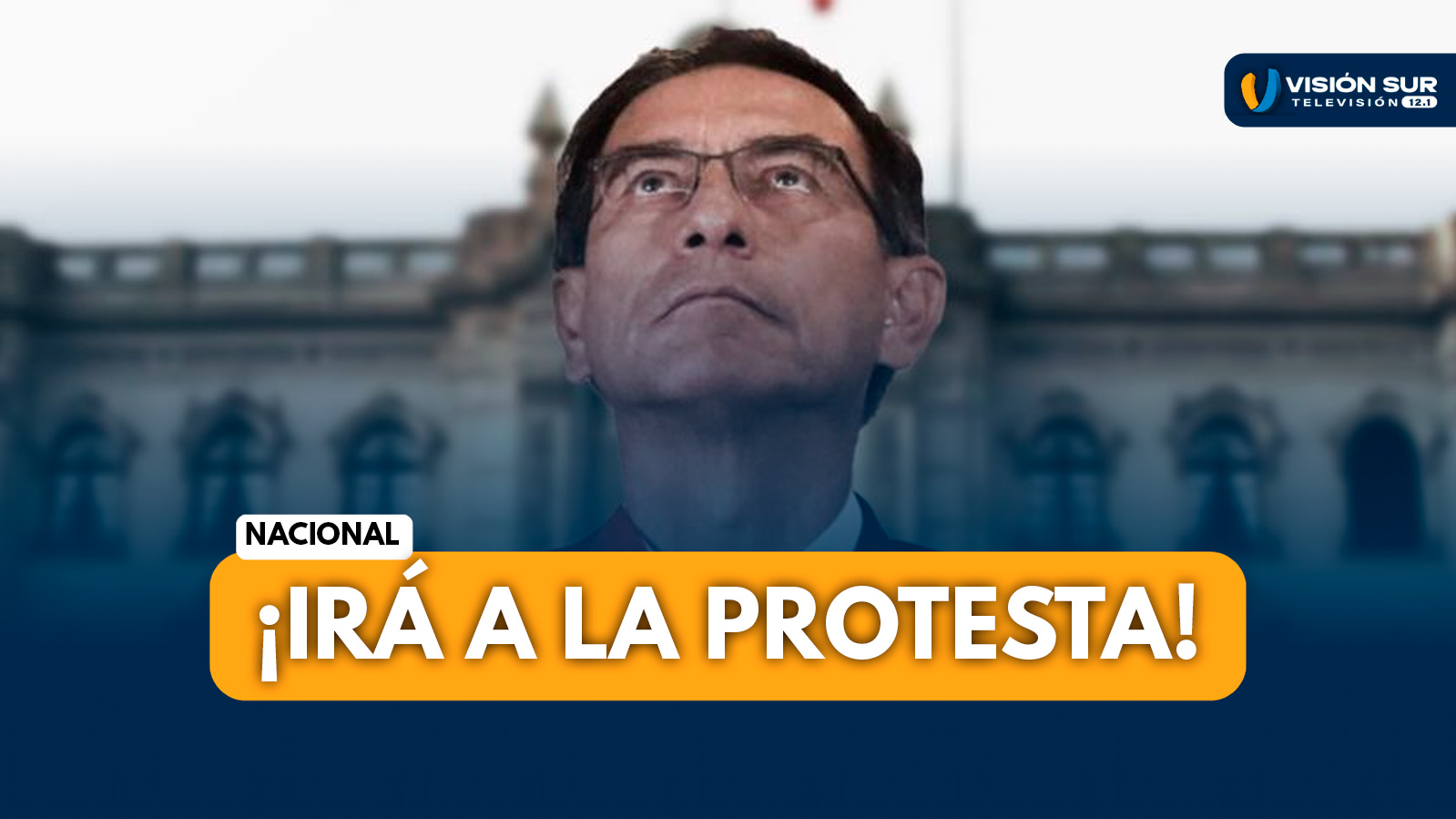 NACIONAL: VIZCARRA ASEGURÓ QUE PARTICIPARÁ EN LA MARCHA CONTRA EL GOBIERNO NACIONAL