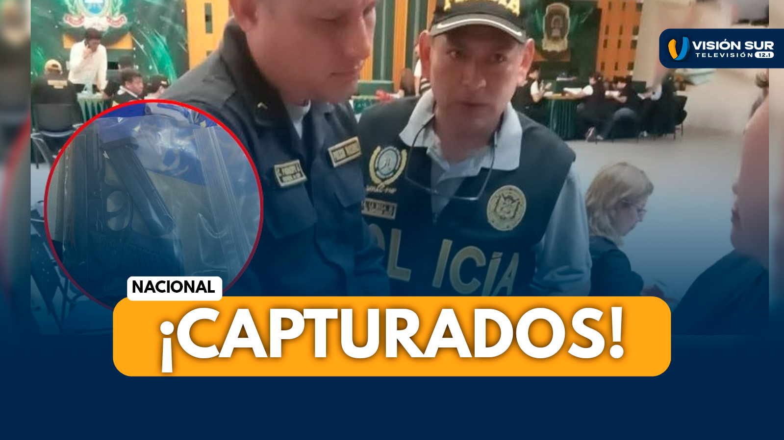 NACIONAL: CAPTURAN A 12 POLICÍAS POR SICARIATO Y EXTORSIÓN EN MEGAOPERATIVO CONTRA “LOS PIRATAS”