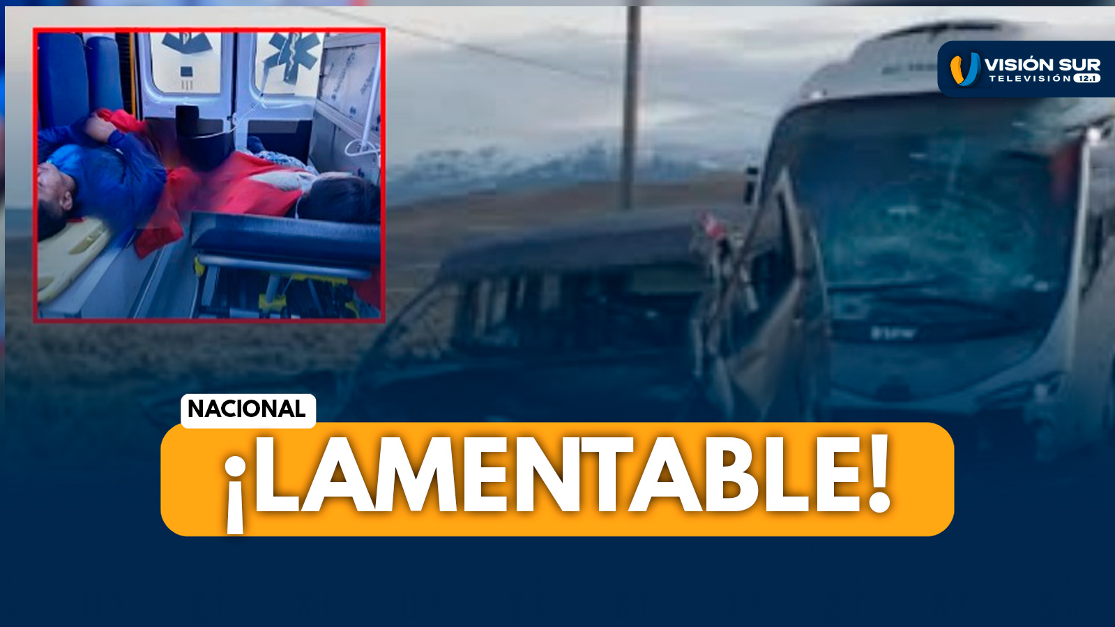 NACIONAL: FUERTE CHOQUE EN LA CARRETERA JULIACA – AREQUIPA DEJÓ VARIOS PERSONAS HERIDAS Y VARIOS FALLECIDOS