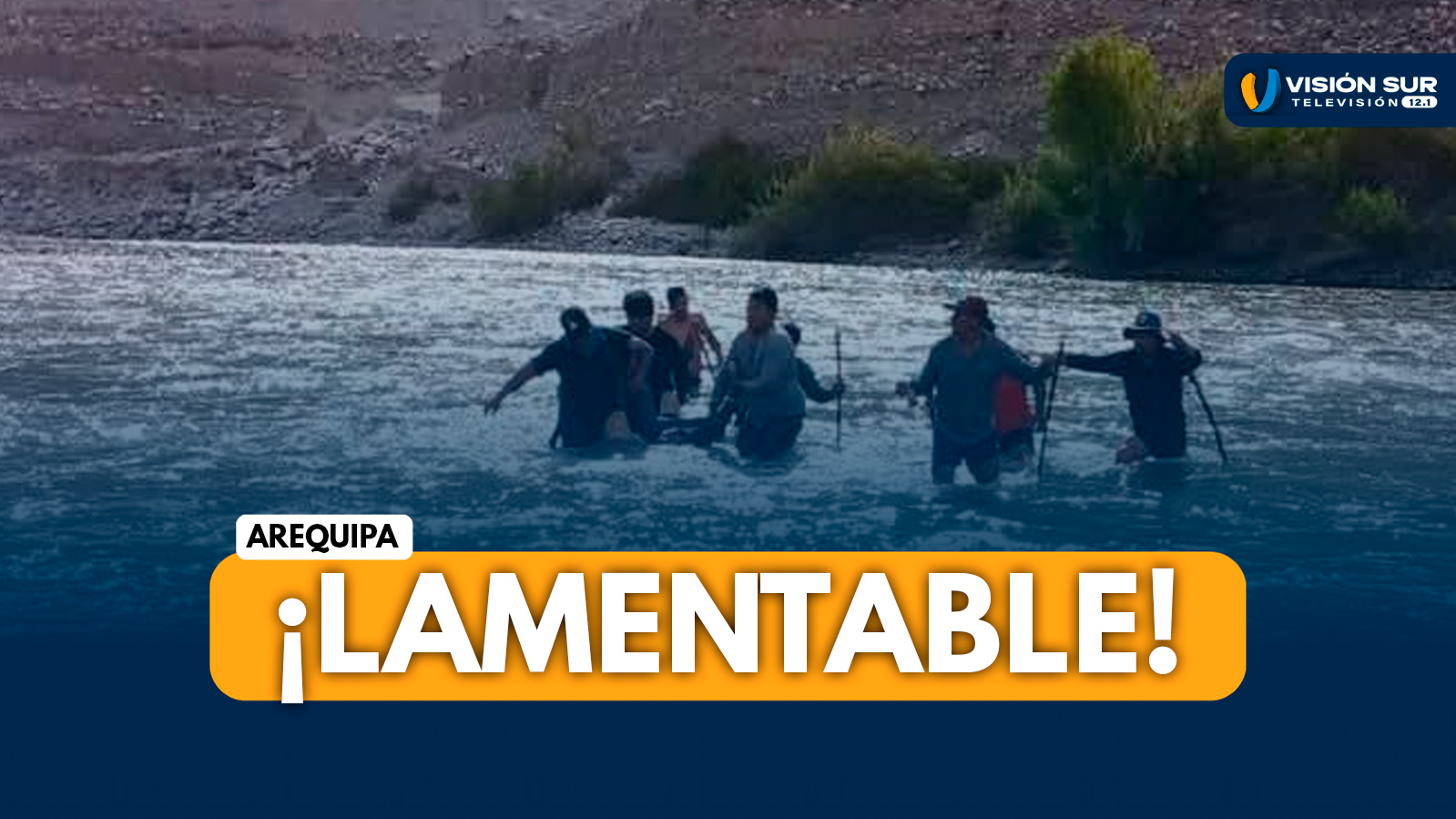 AREQUIPA: PESCADOR MUERE AHOGADO DURANTE VIAJE FAMILIAR EN PICLLAY