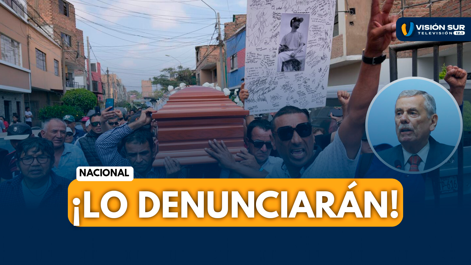 NACIONAL: FAMILIA DE RAPERO ABATIDO DENUNCIARÁ A ROSPIGLIOSI POR DIFAMACIÓN TRAS LLAMARLO “TERRUCO”