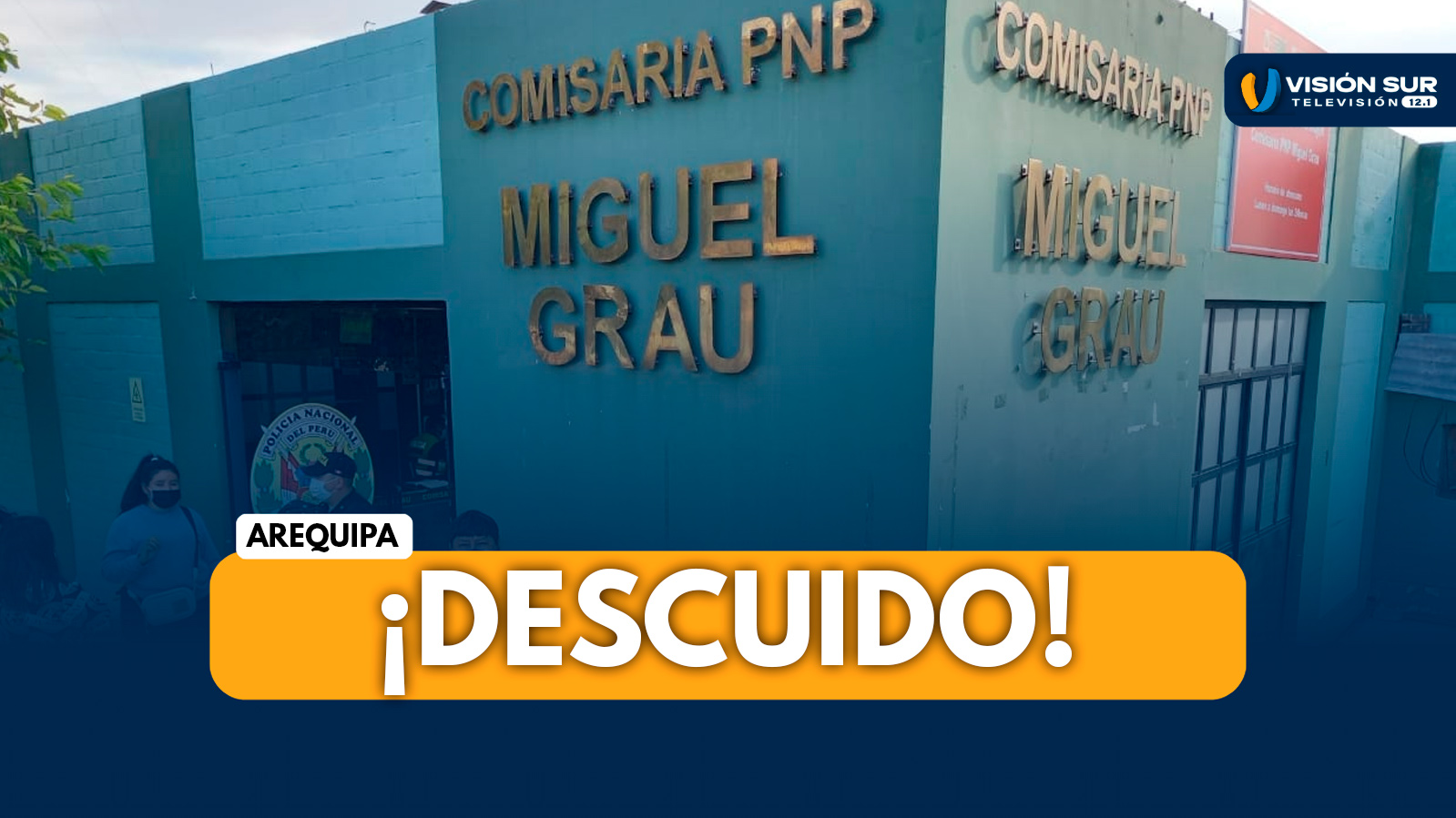 AREQUIPA: DETENIDO POR VIOLENCIA FAMILIAR SUFRE FRACTURAS AL INTENTAR FUGAR DE COMISARÍA EN PAUCARPATA