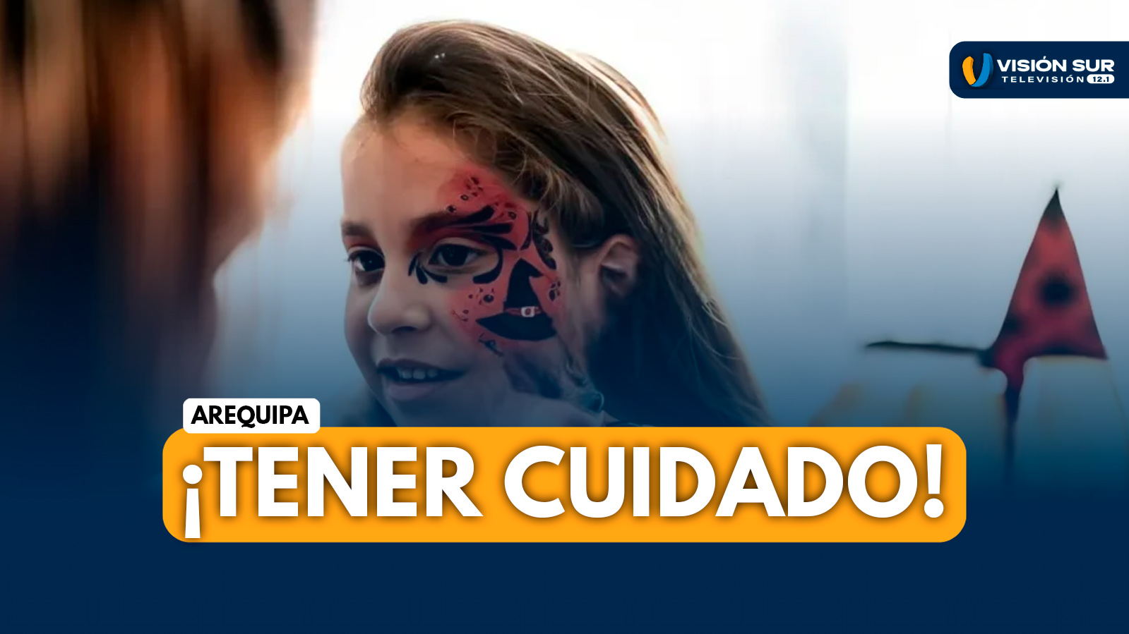AREQUIPA: ALERTAN QUE MAQUILLAJE COLORIDO DE HALLOWEEN PODRÍA CAUSAR INTOXICACIÓN POR PLOMO EN NIÑOS