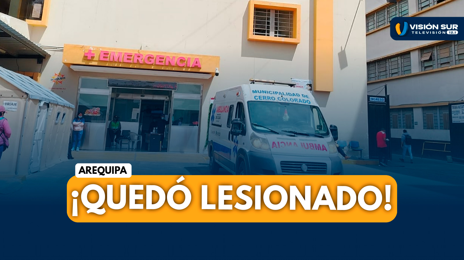 AREQUIPA: ADOLESCENTE DE 13 AÑOS FUE HOSPITALIZADO EN AREQUIPA TRAS SUFRIR LESIONES INTERNAS