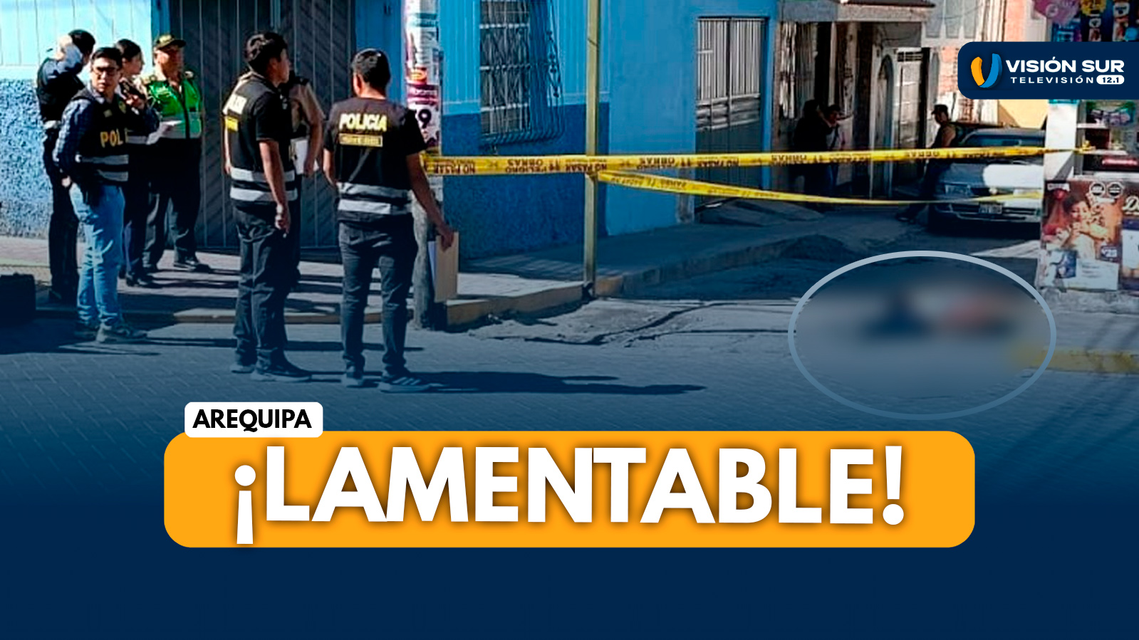 AREQUIPA: ENCUENTRAN EL CUERPO SIN VIDA DE UN VARÓN EN LA ZONA DE LA CHAVELA EN MIRAFLORES