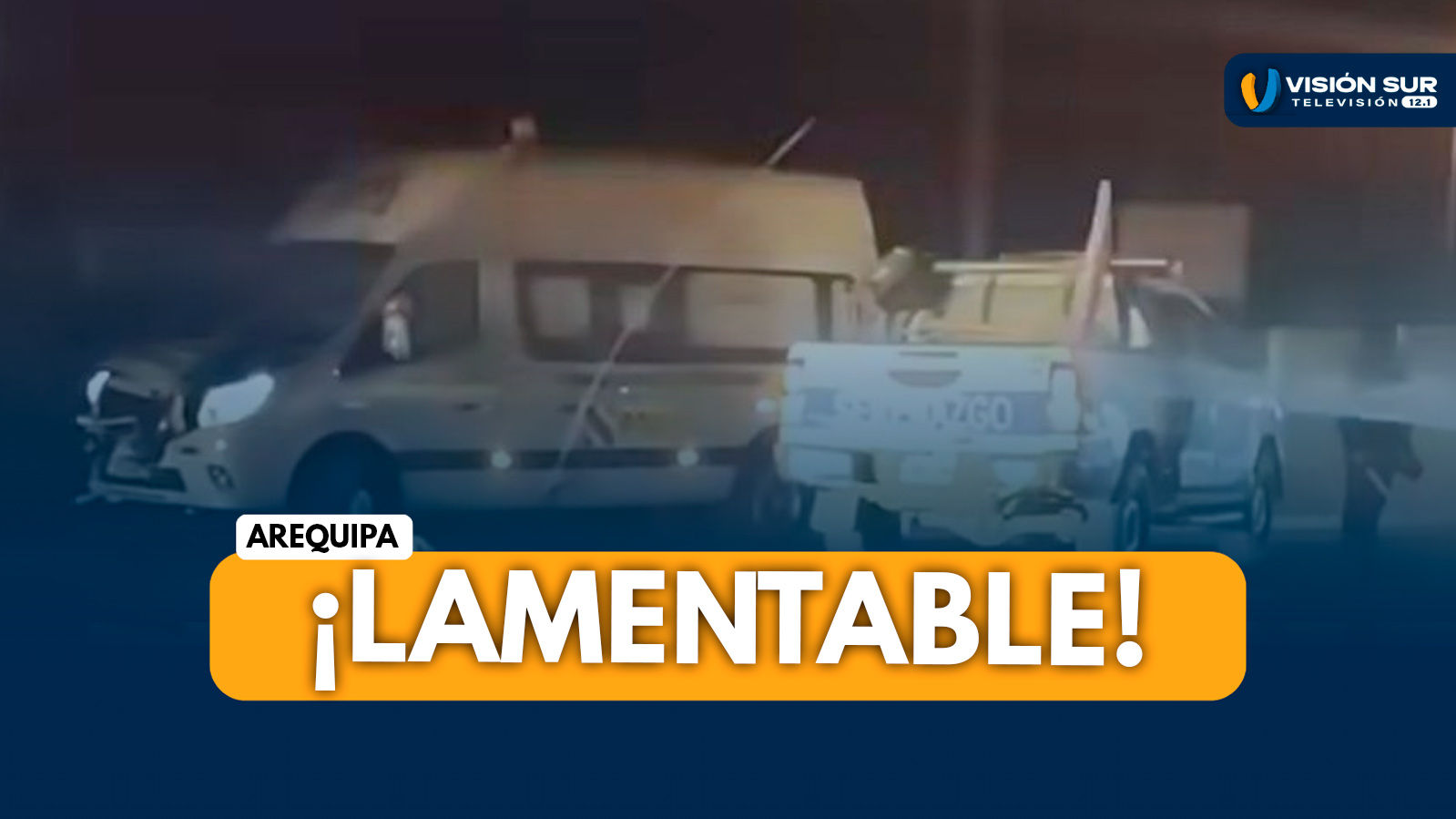 AREQUIPA: JOVEN ES ATROPELLADO POR MINIVAN Y PIERDE LA VIDA EN EL DISTRITO DE LA JOYA