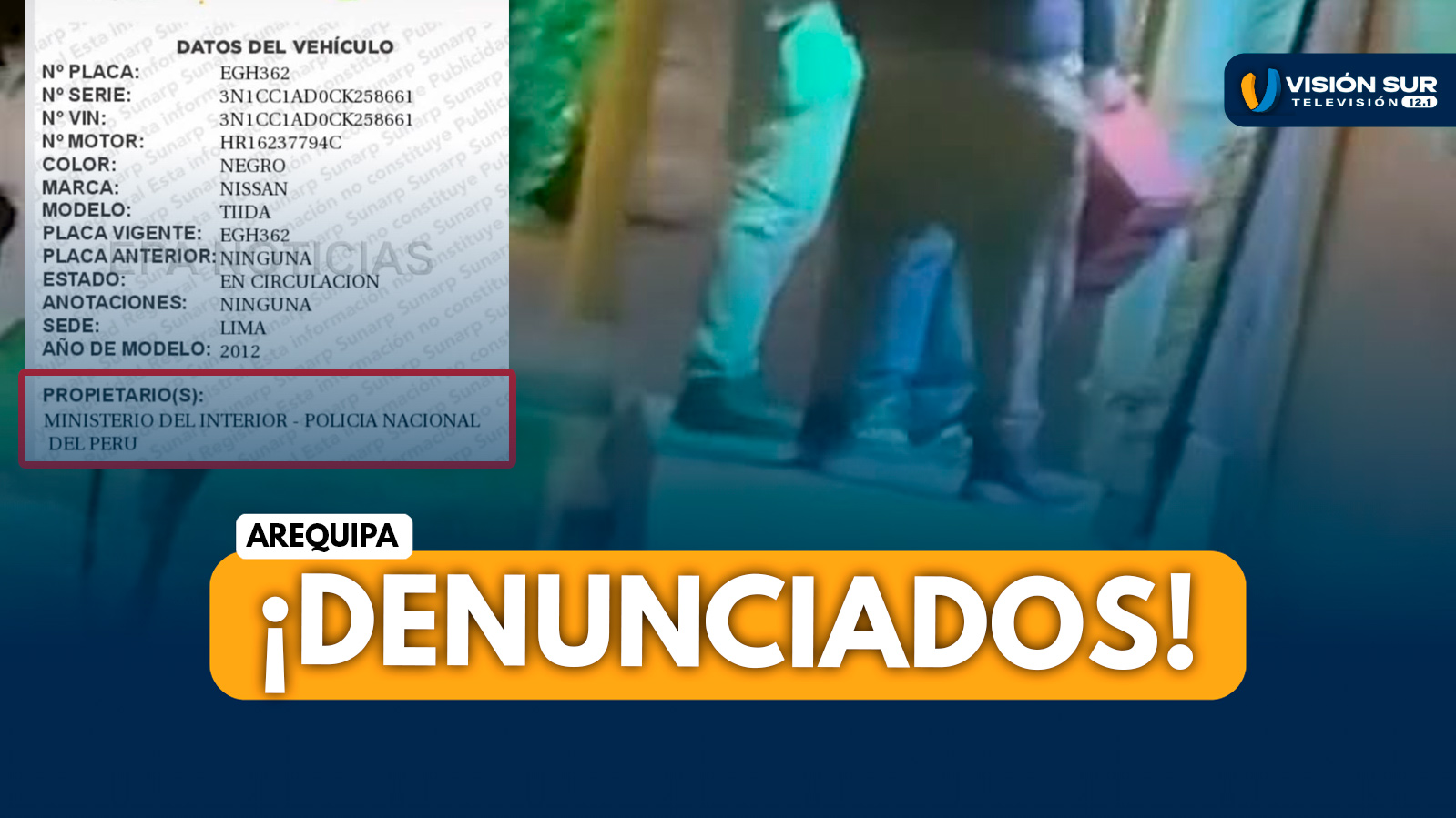 AREQUIPA: DENUNCIAN PRESUNTO USO INDEBIDO DE PATRULLERO EN CAYMA PARA TRASLADO DE ALCOHOL