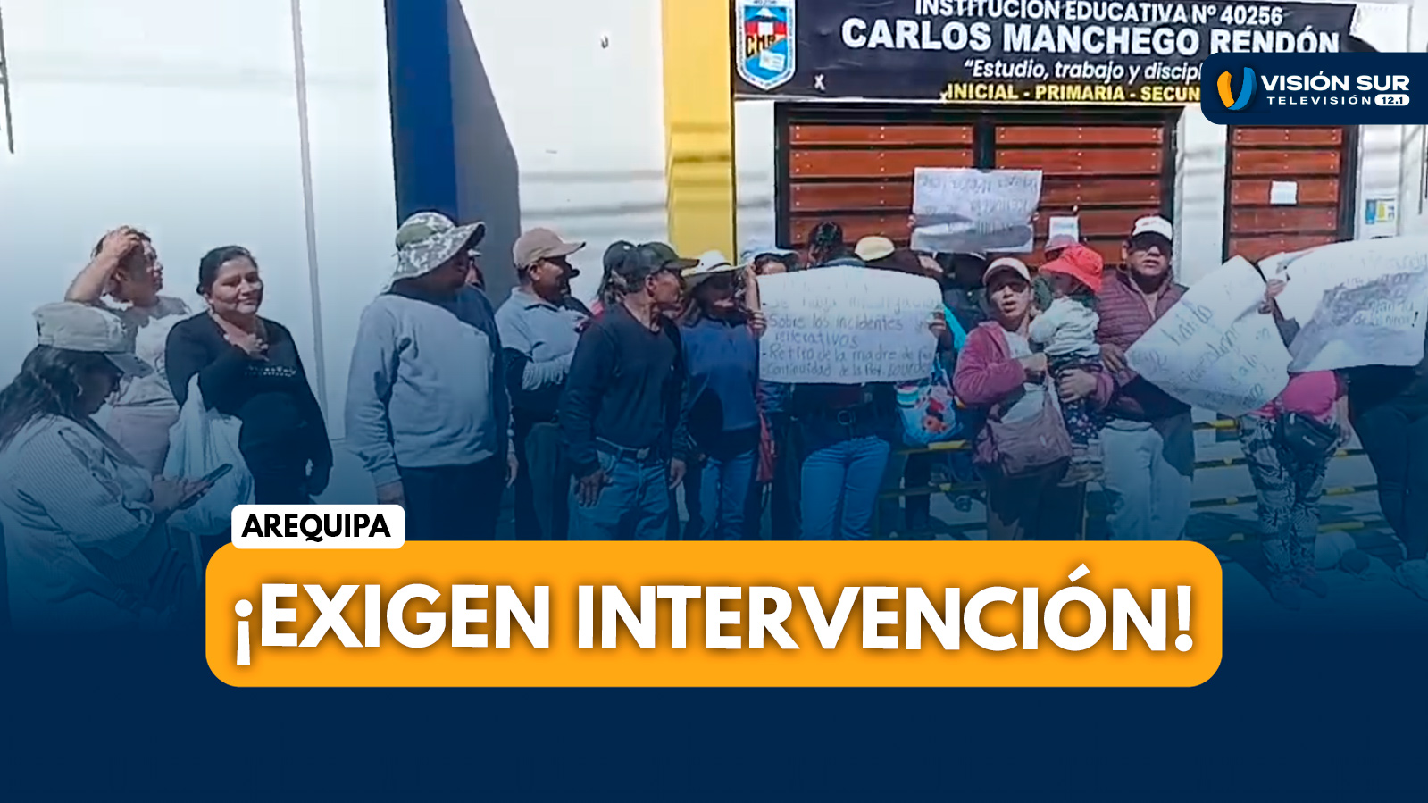 AREQUIPA: PADRES EXIGEN INTERVENCIÓN URGENTE DE LA UGEL TRAS INGRESO IRREGULAR DE ALUMNO CON ANTECEDENTES DE AGRESIÓN EN COLEGIO DE SOCABAYA