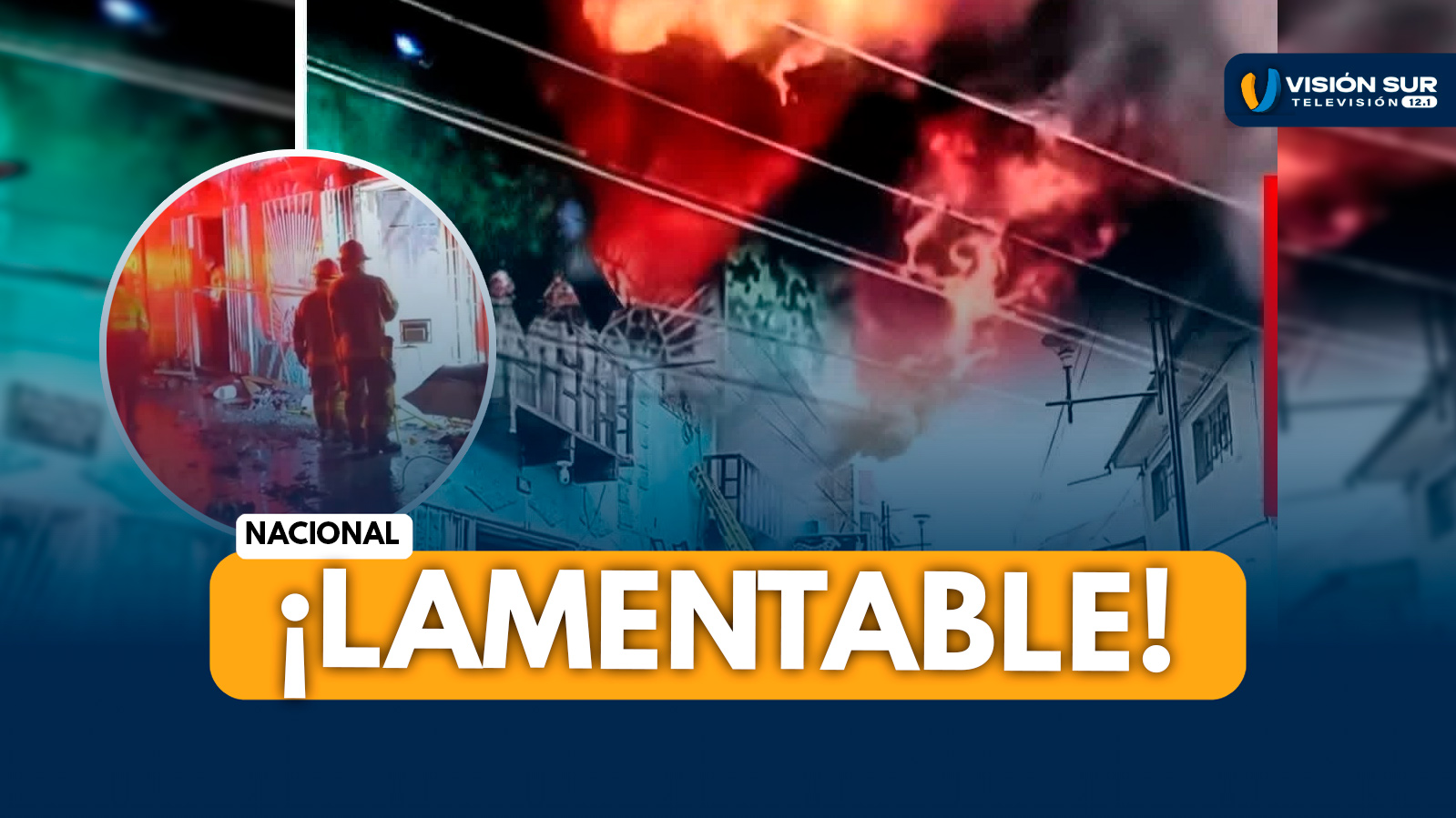 NACIONAL: EXPLOSIÓN DE BALÓN DE GAS PROVOCA INCENDIO MORTAL EN HUANCANÉ: SEIS ESTUDIANTES PIERDEN LA VIDA DURANTE CELEBRACIÓN