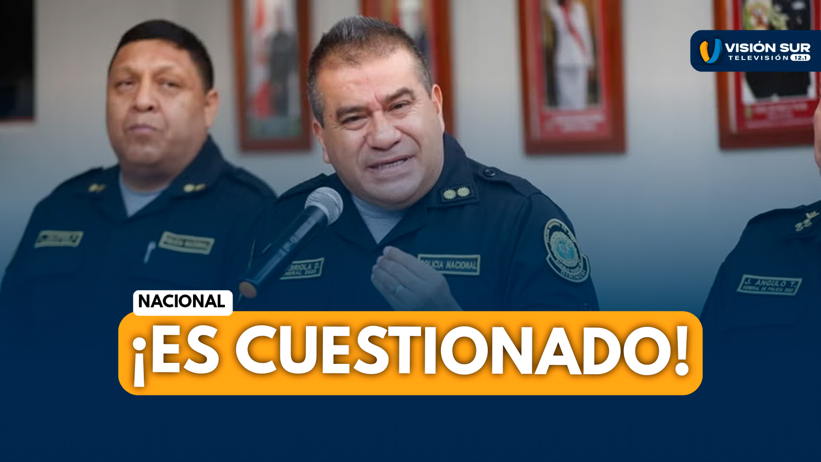 NACIONAL: GENERAL ÓSCAR ARRIOLA ES CUESTIONADO POR ASCENDER A SU SECRETARIO PRIVADO TRAS MODIFICAR VACANTES EN LA PNP