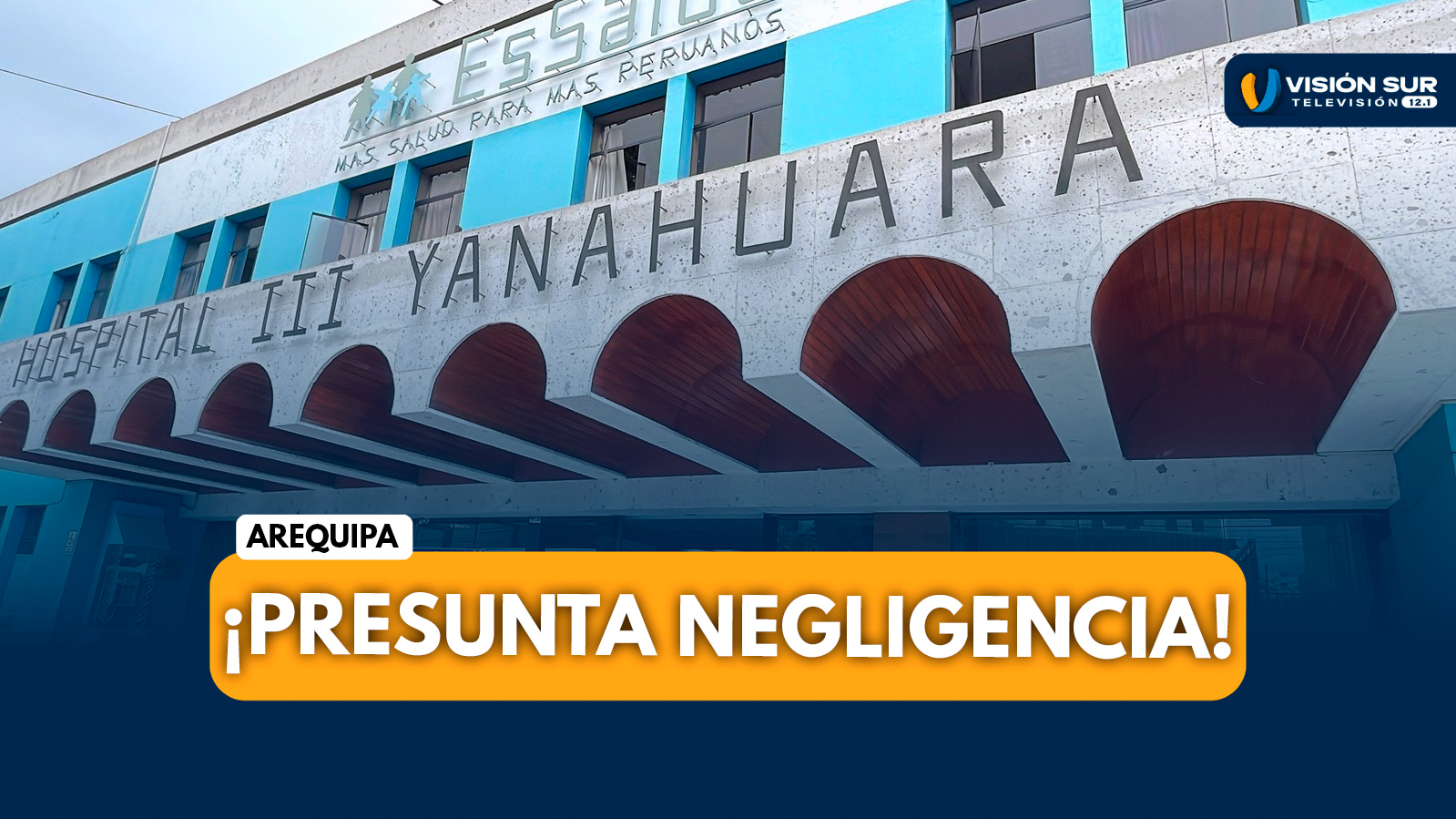 AREQUIPA: RECIÉN NACIDA SUFRE FRACTURA CRANEAL TRAS CAER DURANTE TRASLADO EN HOSPITAL DE ESSALUD YANAHUARA