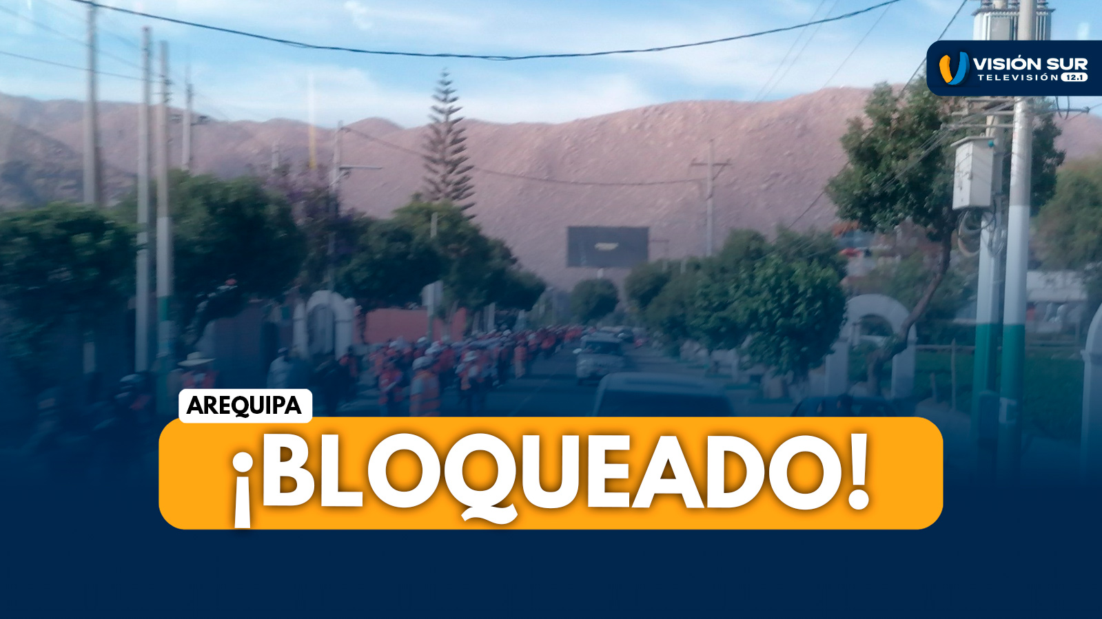 AREQUIPA: TRABAJADORES DE CERRO VERDE BLOQUEAN AVENIDA ARANCOTA Y GENERAN CAOS VEHICULAR ESTE 24 DE DICIEMBRE