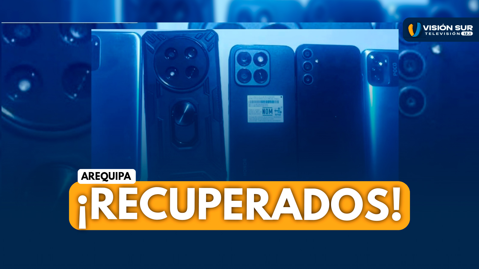 AREQUIPA: POLICÍA RECUPERA CINCO CELULARES Y DETIENE A SUJETO POR PRESUNTA RECEPTACIÓN EN EL CERCADO