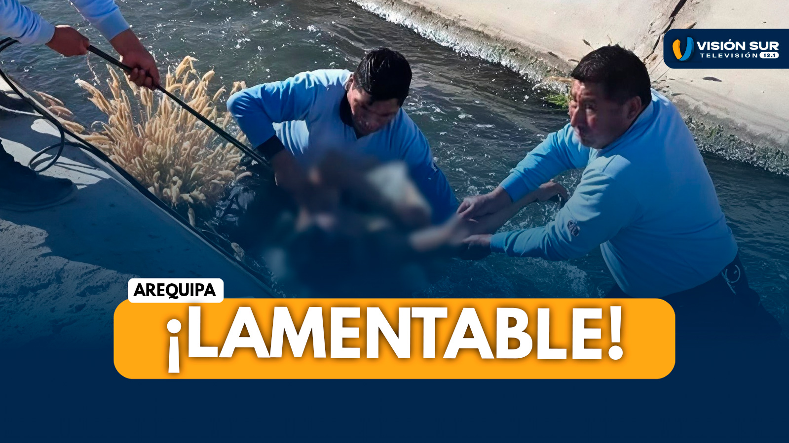 AREQUIPA: CONDUCTOR MUERE TRAS CAER CAMIONETA A CANAL DE RIEGO EN LA JOYA